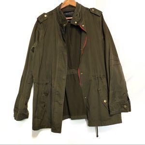 FOREVER 21 Plus Olive Utility Jacket